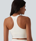Haut de sport yoga court dos nageur