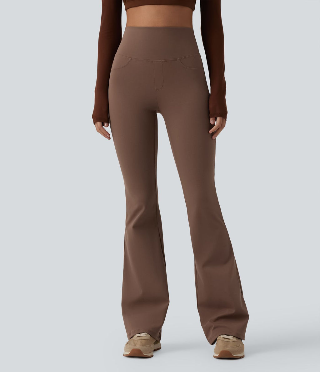 Legging de yoga bootcut DayStretch gainant taille haute avec poches