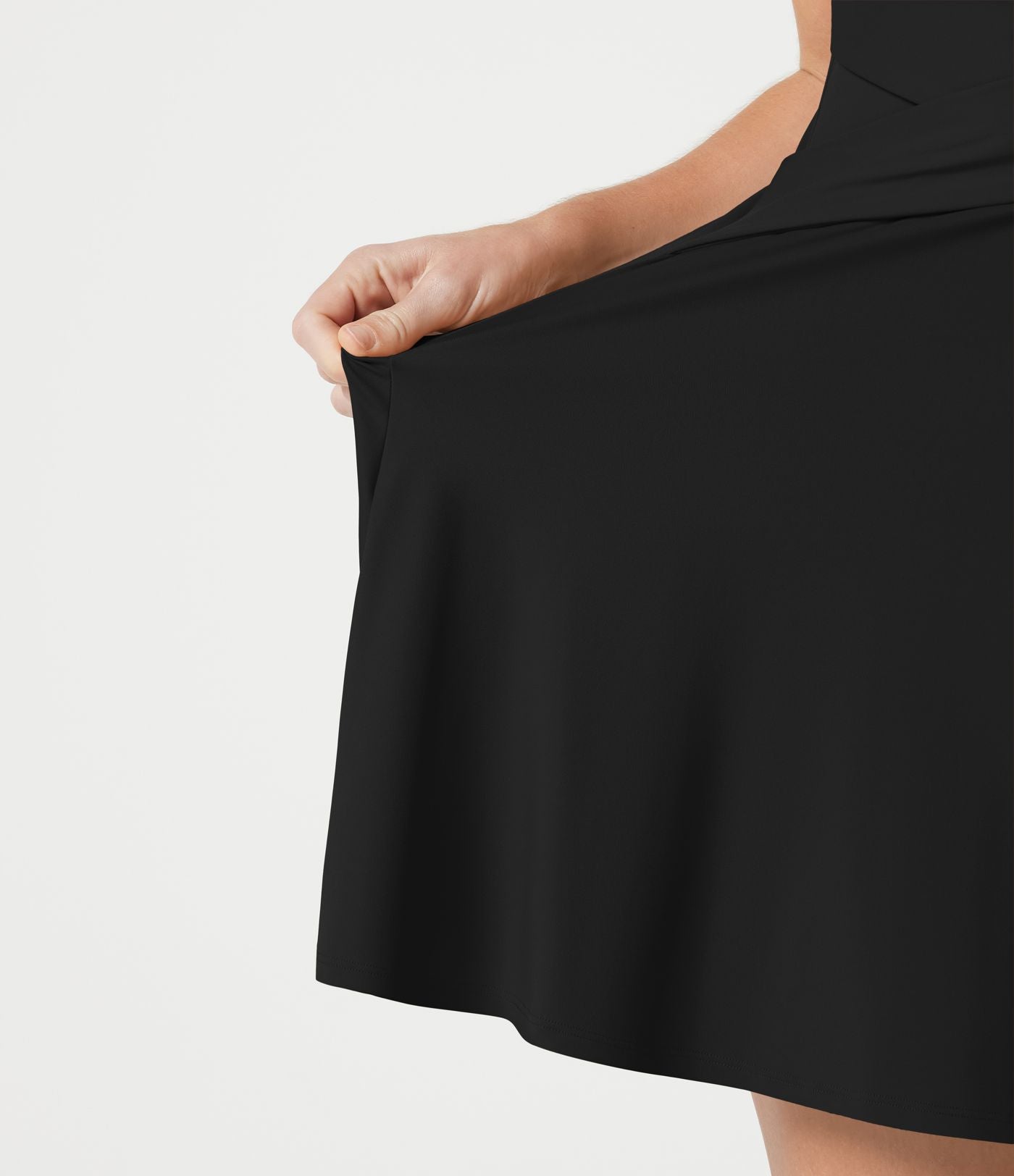 Robe de tennis courte SoftlyZero™ Airy avec brassière intégrée 2-en-1, douce et respirante, avec poches, bonnets DD à F - Édition Easy Peasy - Protection solaire UPF50+