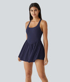 Robe de sport mini 2-en-1 Breezeful™ corset fluide séchage rapide avec poche padel/pickleball A-C