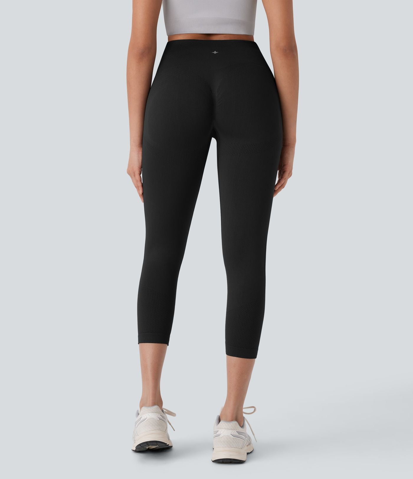 Legging capri yoga gainant effet push-up taille haute sans couture OneForm Seamless Flow
