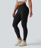 Legging d'entraînement Halara UltraSculpt™ taille haute gainant galbant avec poches