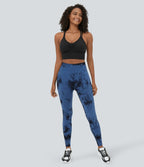 Legging yoga taille haute tie-dye sans couture OneForm Seamless Flow