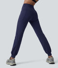 Jogging danse SoftlyZero™ croisé taille haute avec poches - UPF50+
