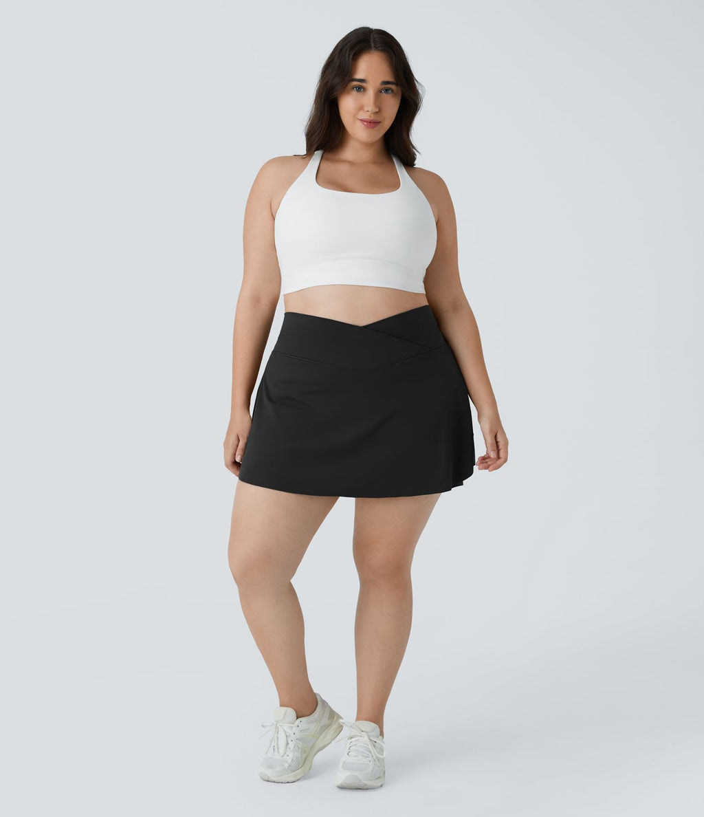 Everyday Softlyzero™ Jupe Tennis Airy Crossover 2 en1 Poche Latérale Cool Touch-Lucid Grande Taille