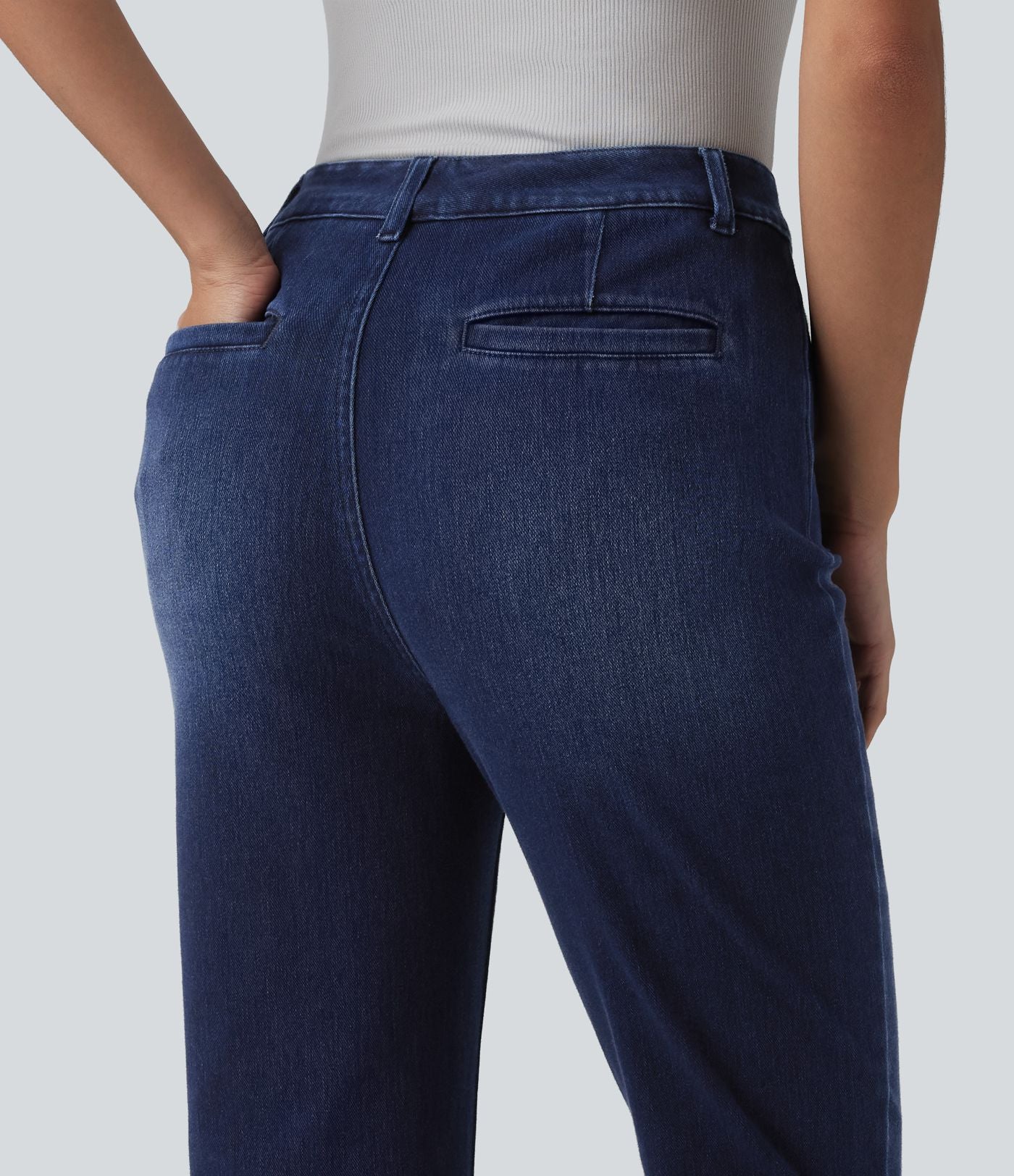 Jean bootcut tailleur Halara Flex™ taille haute avec poches