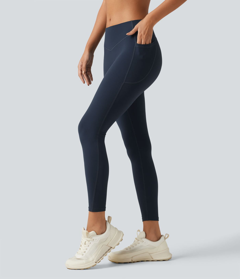 Legging de yoga Halara UltraSculpt™ taille basse skinny avec poches