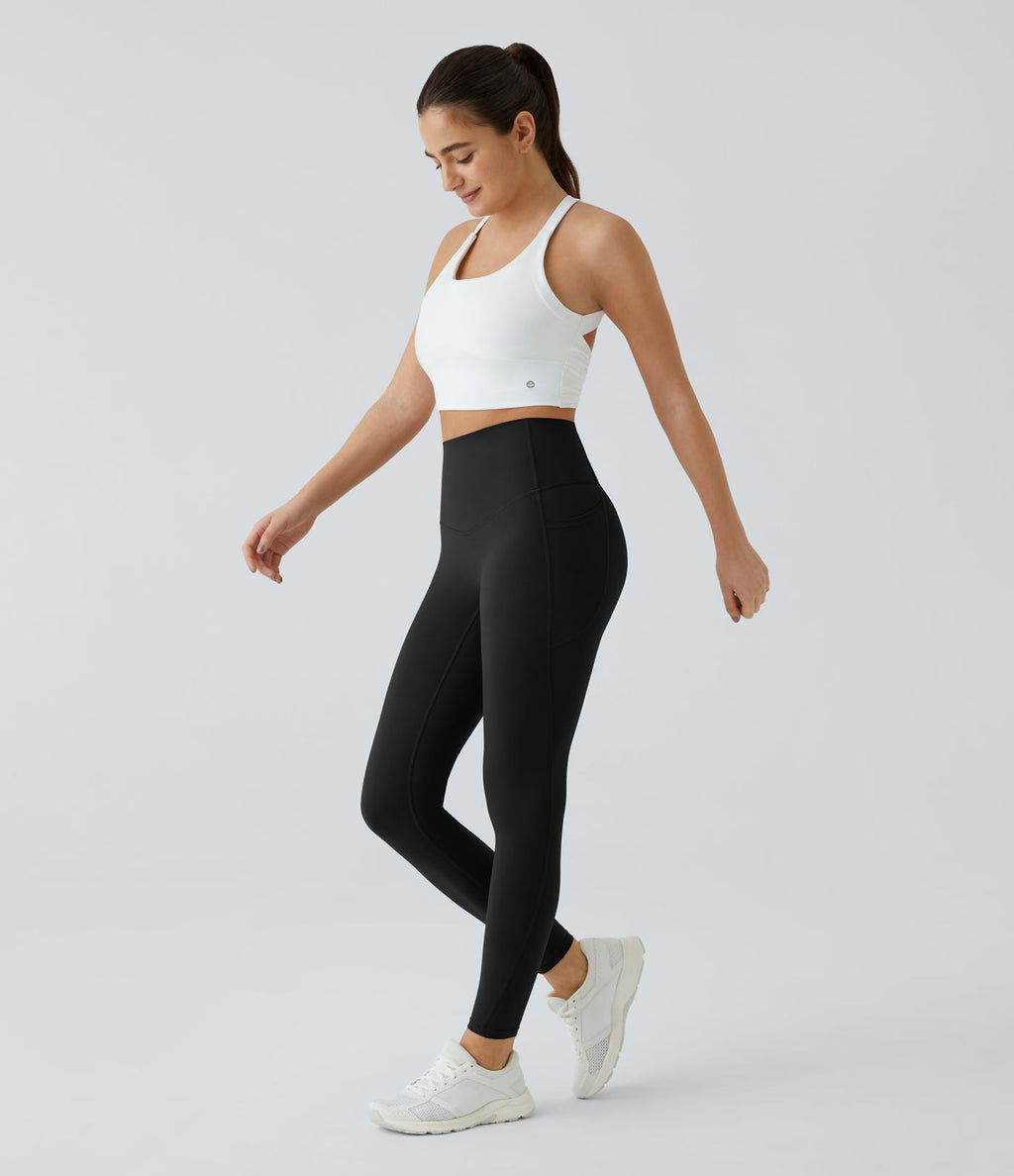 Legging d'entraînement gainant taille haute avec poches Halara UltraSculpt™