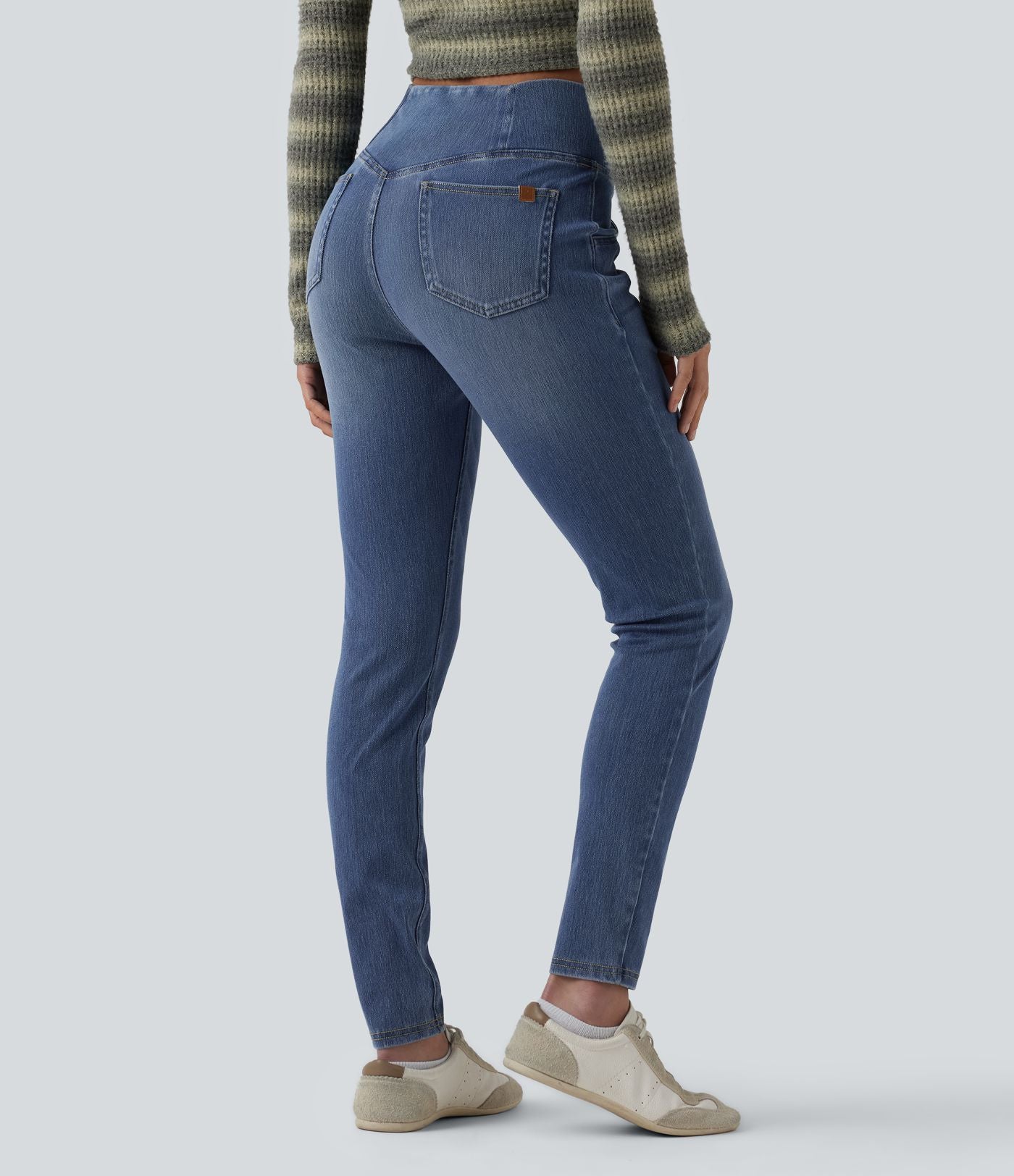 Jegging Halara Flex™ taille haute croisé décontracté avec poches