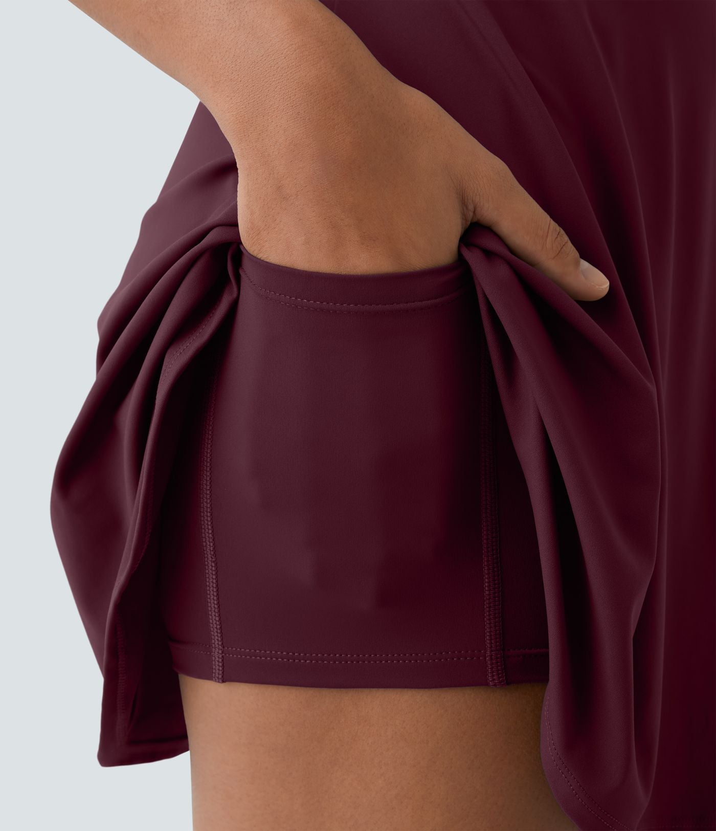 Robe de Danse Sport Mini à Volants Torsadés Dos Nu - Longueur Plus