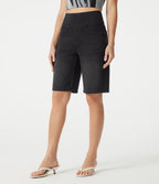 Halara Flex™ Bermuda casual en jean taille haute avec poches