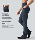 Legging de yoga bootcut Halara UltraSculpt™ taille haute gainant avec poches