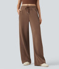 Pantalon décontracté SpacerTek™ droit, taille mi-haute avec cordon de serrage et poches