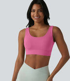 Brassière de sport Halara UltraSculpt™ maintien moyen dos nu avec boucle ajustable et brassière intégrée