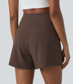 Short de travail large taille haute DayStretch avec poches