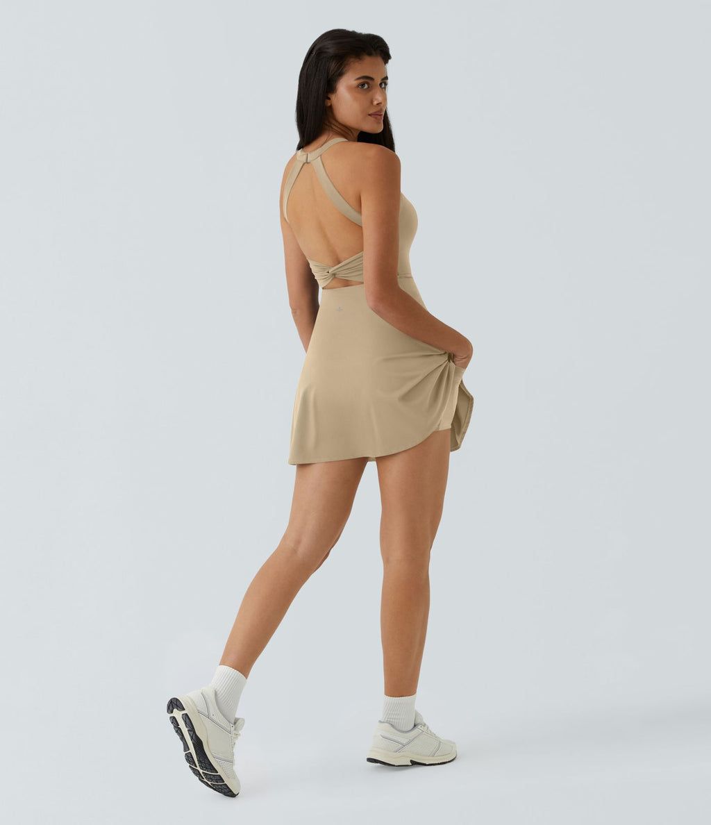 Robe Danse Sport Évasée Torsadée Dos Nu Plus Longue Easy Peasy Édition