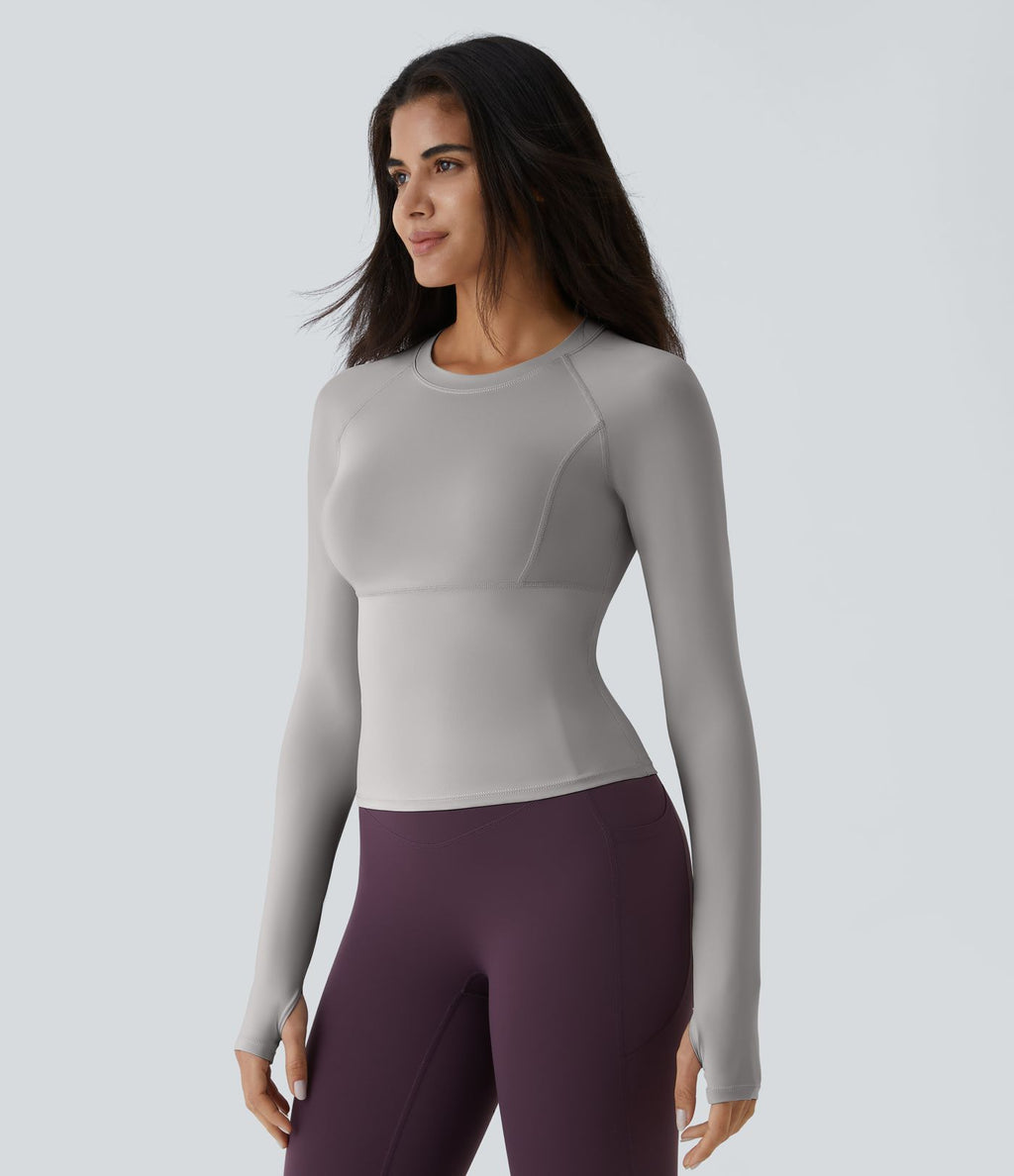 Top Sport Yoga Uni Trous pour les Pouce