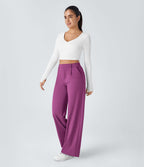Pantalon tailleur Halara Flex™ DayStretch coupe droite taille haute avec poches