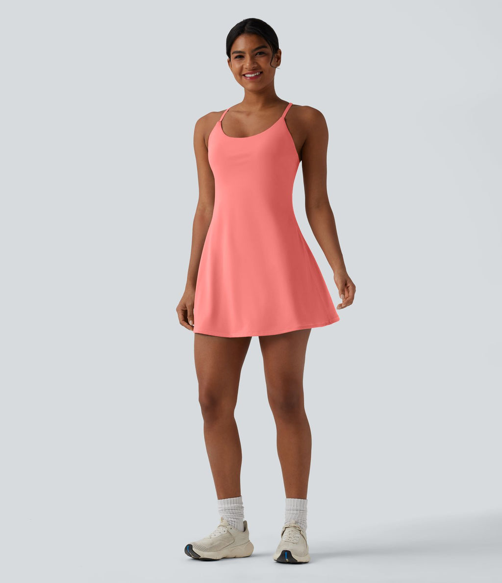 Robe sport SoftlyZero™ Plush ventre plat avec poches – Édition Easy Peasy