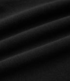 T-shirt Halara décontracté en jersey de coton, col Henley, manches courtes, coupe ultra-ajustée