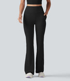 Halara UltraSculpt™ Legging évasé décontracté taille haute ventre plat avec poches