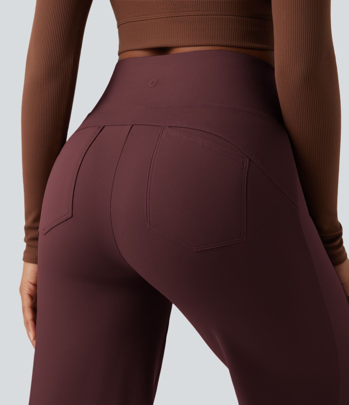 Pantalon yoga large gainant taille haute DayStretch avec poches