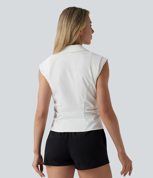 Chemise de travail sans manches portefeuille
