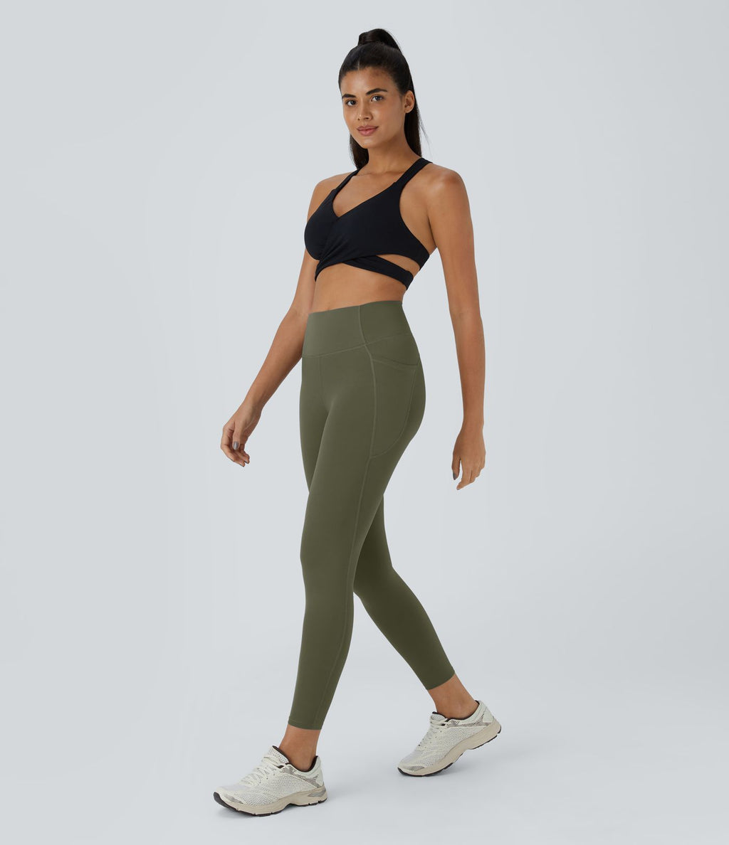 Legging d'entraînement gainant taille haute avec poches Halara UltraSculpt™