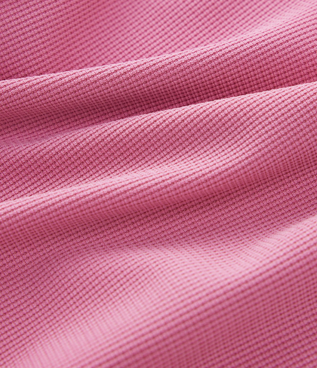Pantalon de yoga droit en maille gaufrée, taille mi-haute, avec poche
