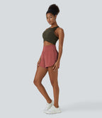 Breezeful™ Shorts 10cm Casual à Séchage Rapide Taille Haute et Poche Latérale