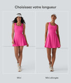 Robe de danse SoftlyZero™ Airy 2-en-1 effet frais InstantCool mini avec poches, accès facile Easy Peasy, longueur rallongée