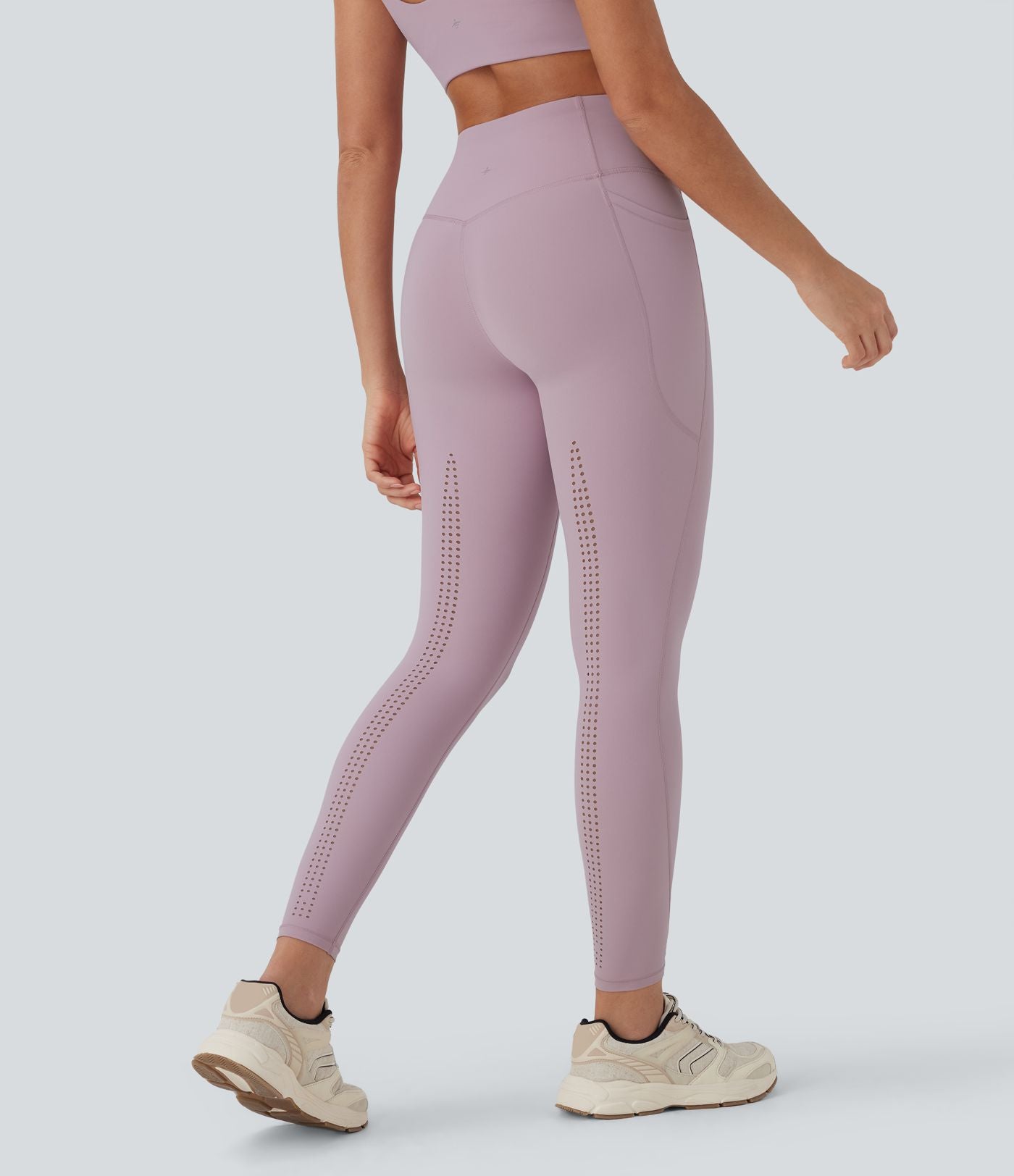 Legging 7/8 de yoga gainant galbant taille haute avec poches Halara UltraSculpt™