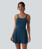 Combinaison de yoga SoftlyZero™ Airy 2-en-1 effet frais InstantCool à doubles bretelles avec brassière intégrée et poches, accès facile Easy Peasy
