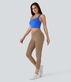 Softlyzero™ Legging Capri Unis Poches Croisées - UPF50+