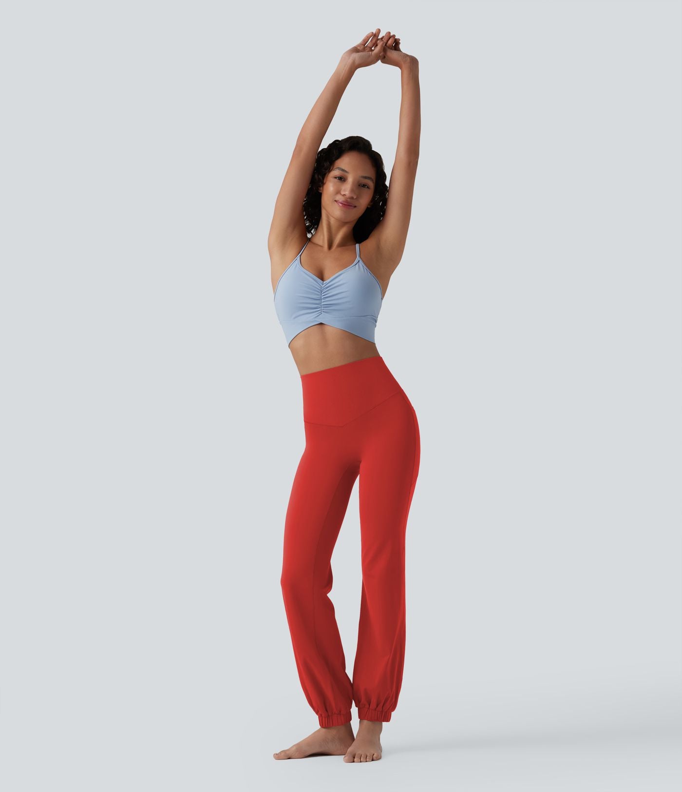 Jogging ballon danse SoftlyZero™ taille haute gainant avec poches