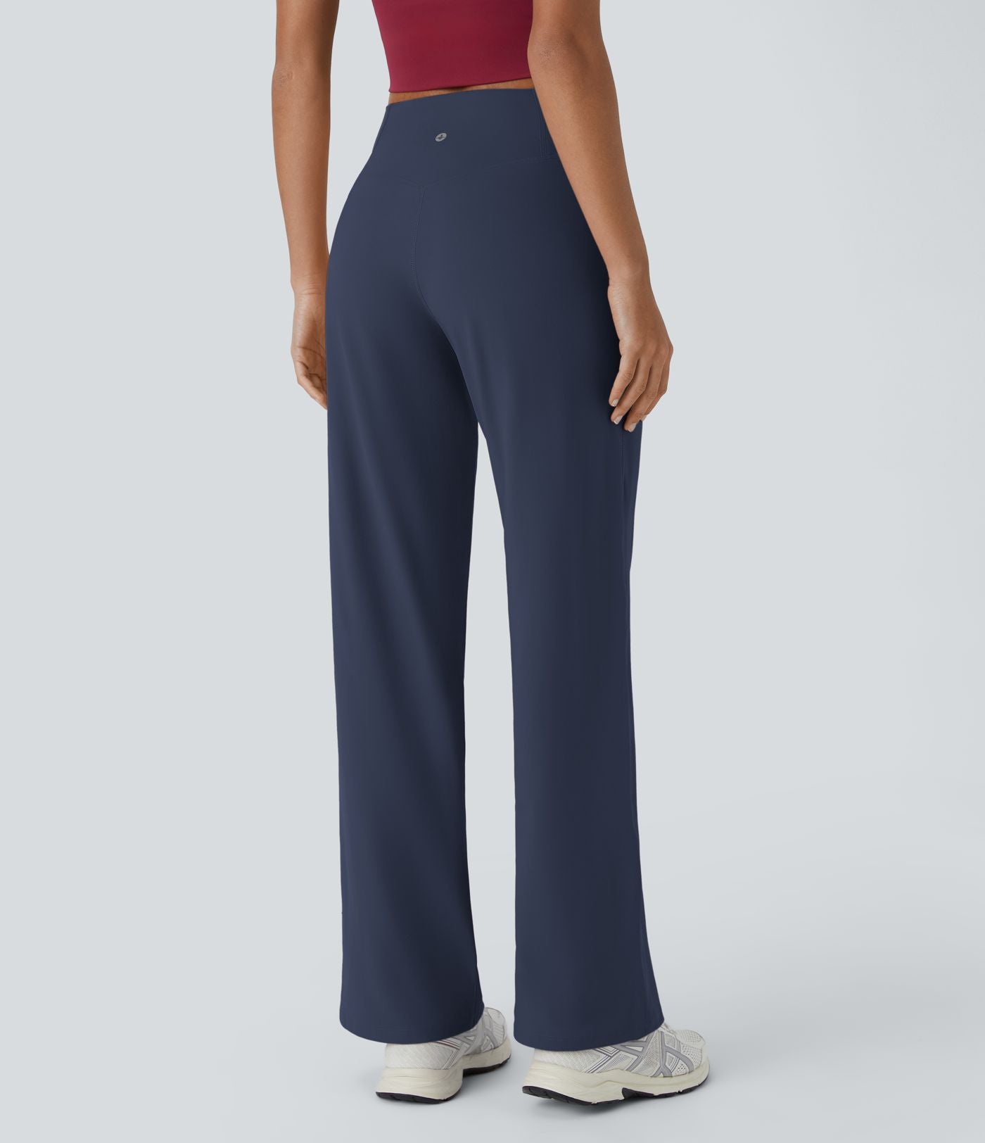Pantalon yoga large croisé taille haute DayStretch avec poches