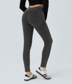 Halara Flex™ Jegging Casual Tricot Extensible Taille Haute