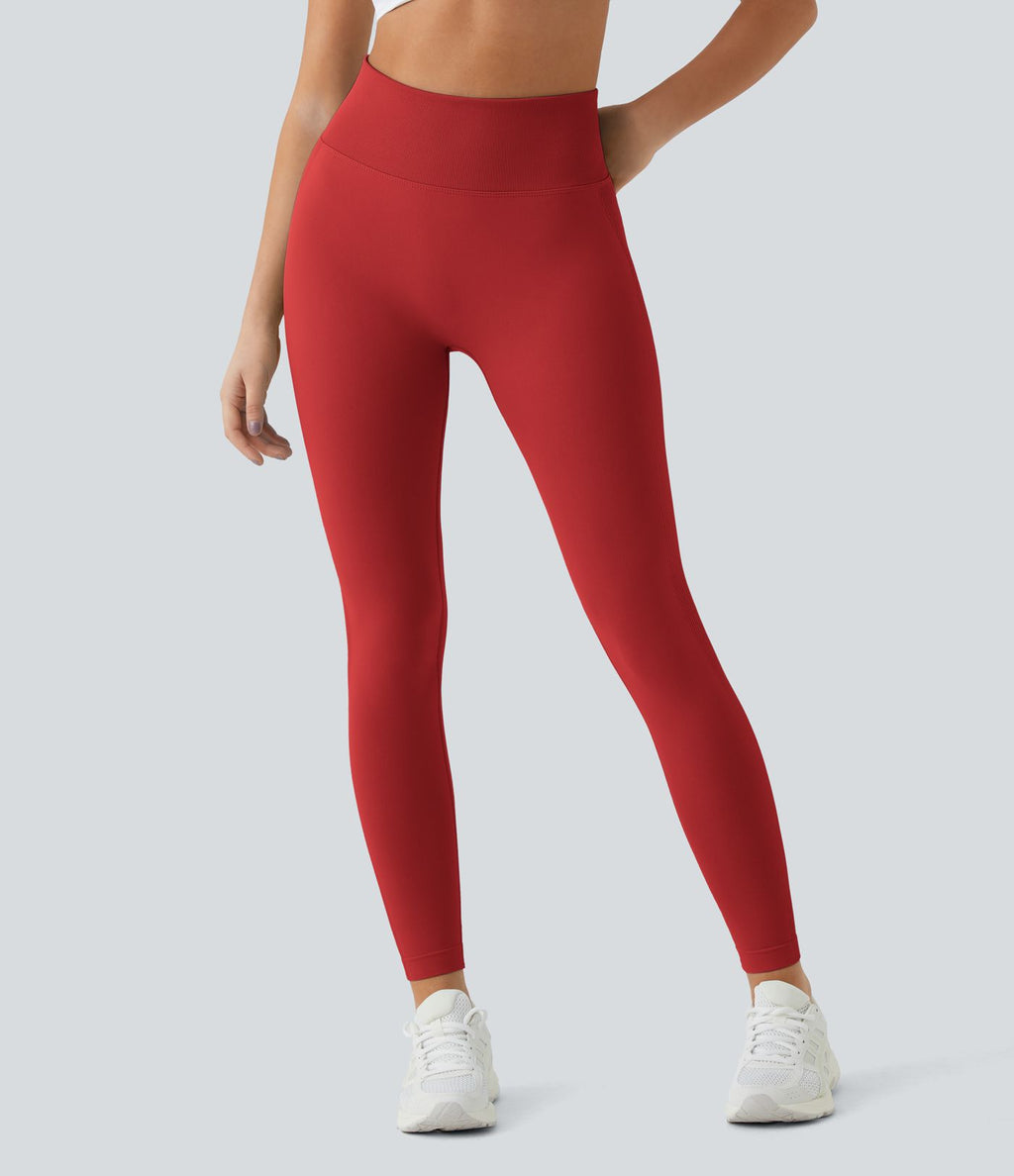 Legging push-up taille haute froncé sans couture OneForm Seamless Flow