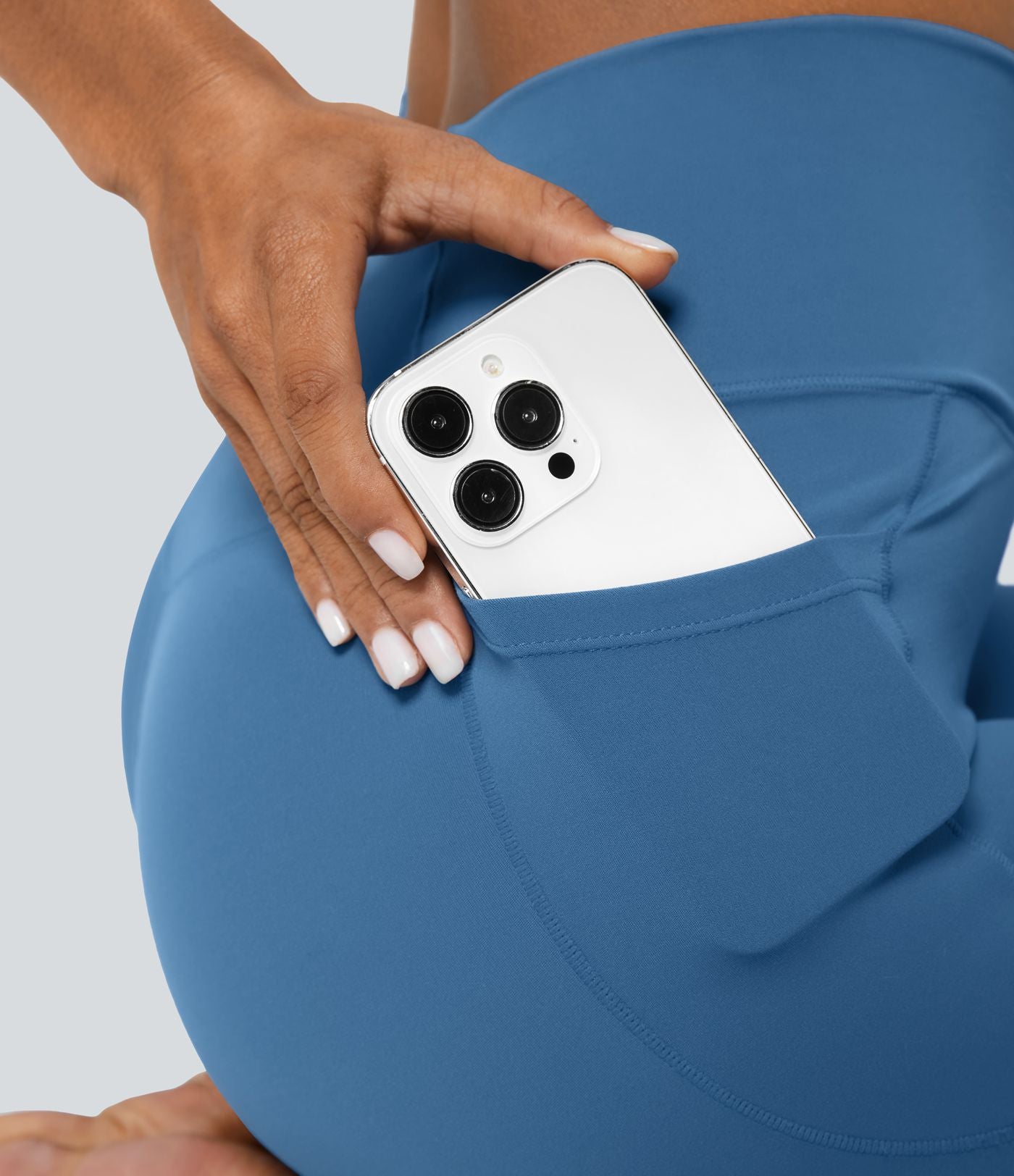 Softlyzero™ Legging Unis Poches Croisées