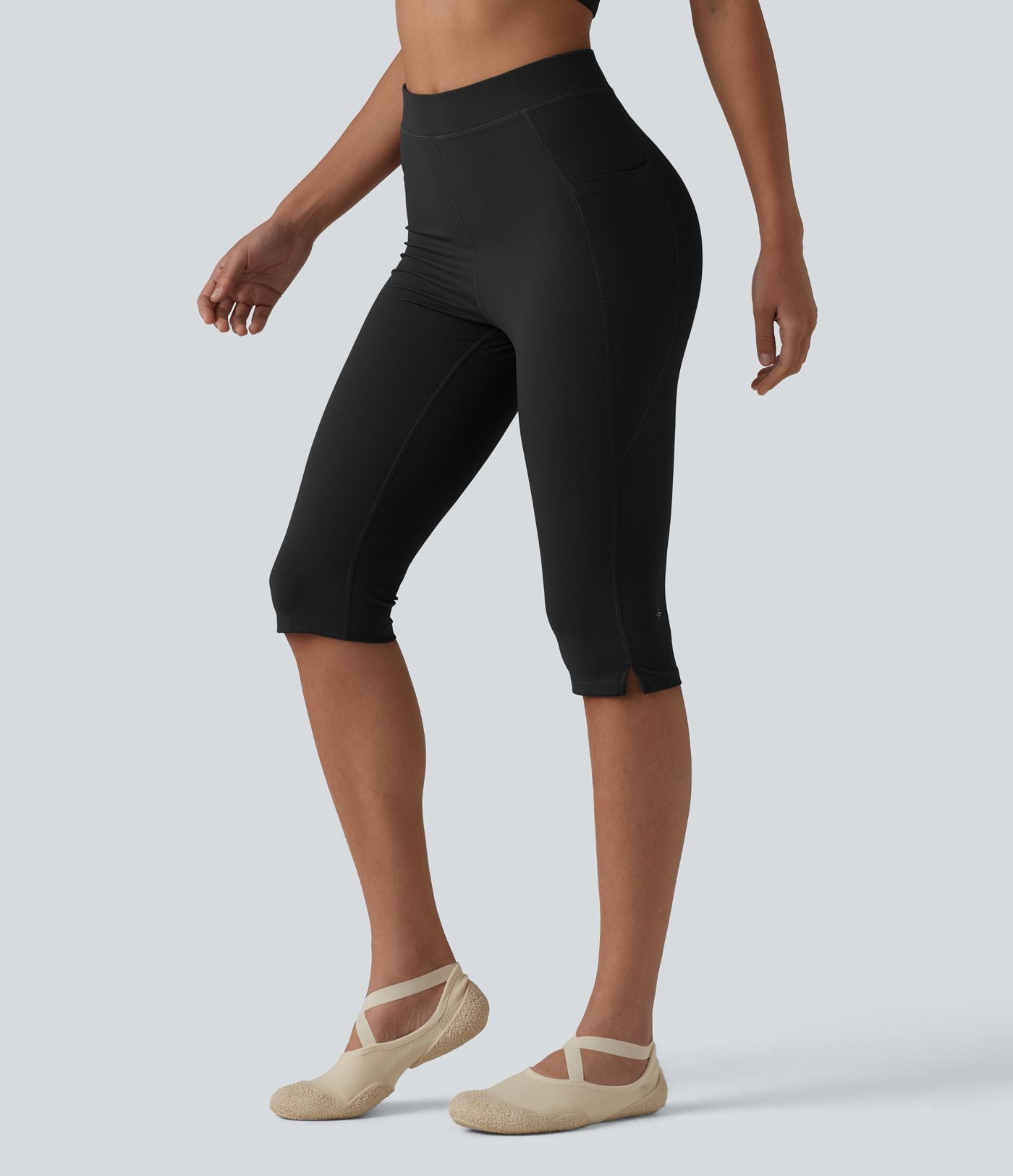 Halara UltraSculpt™ Legging corsaire de yoga taille haute avec poches