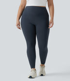 Halara UltraSculpt™ Legging yoga grande taille froncé taille haute gainant et sculptant avec poches