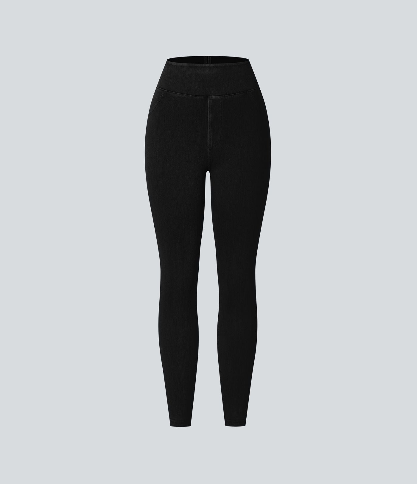 Halara Flex™ Jegging Casual Taille Haute Tricot Extensible Poche Latérale Arrière