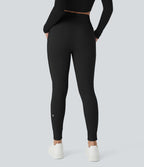 Jogging taille haute Softlyzero™ Plush avec cordon de serrage et poches latérales