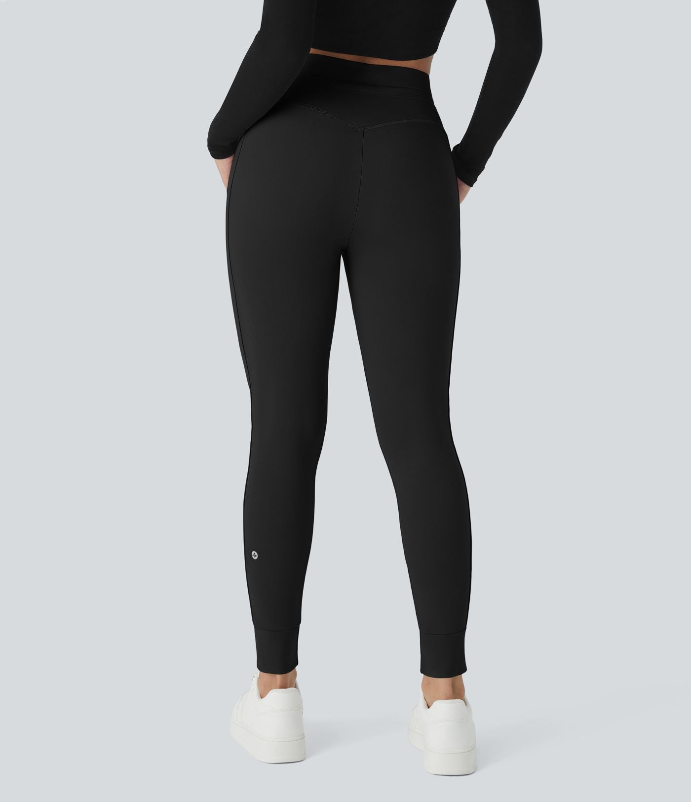 Jogging taille haute Softlyzero™ Plush avec cordon de serrage et poches latérales