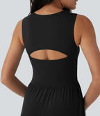 Robe active mi-longue sans manches Breezeful™ avec découpes, séchage rapide, fluide et poches pour camping