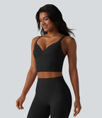 Halara UltraSculpt™ Débardeur yoga push-up à bretelles croisées réglables et coussinets non amovibles