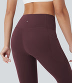 Legging corsaire d'entraînement gainant galbant taille haute avec poches Halara UltraSculpt™