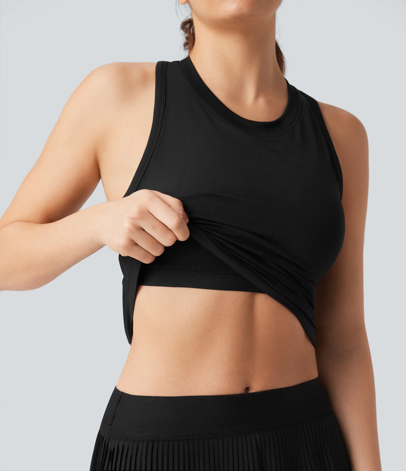 Débardeur yoga dos nageur avec brassière intégrée sans couture OneForm Seamless Flow