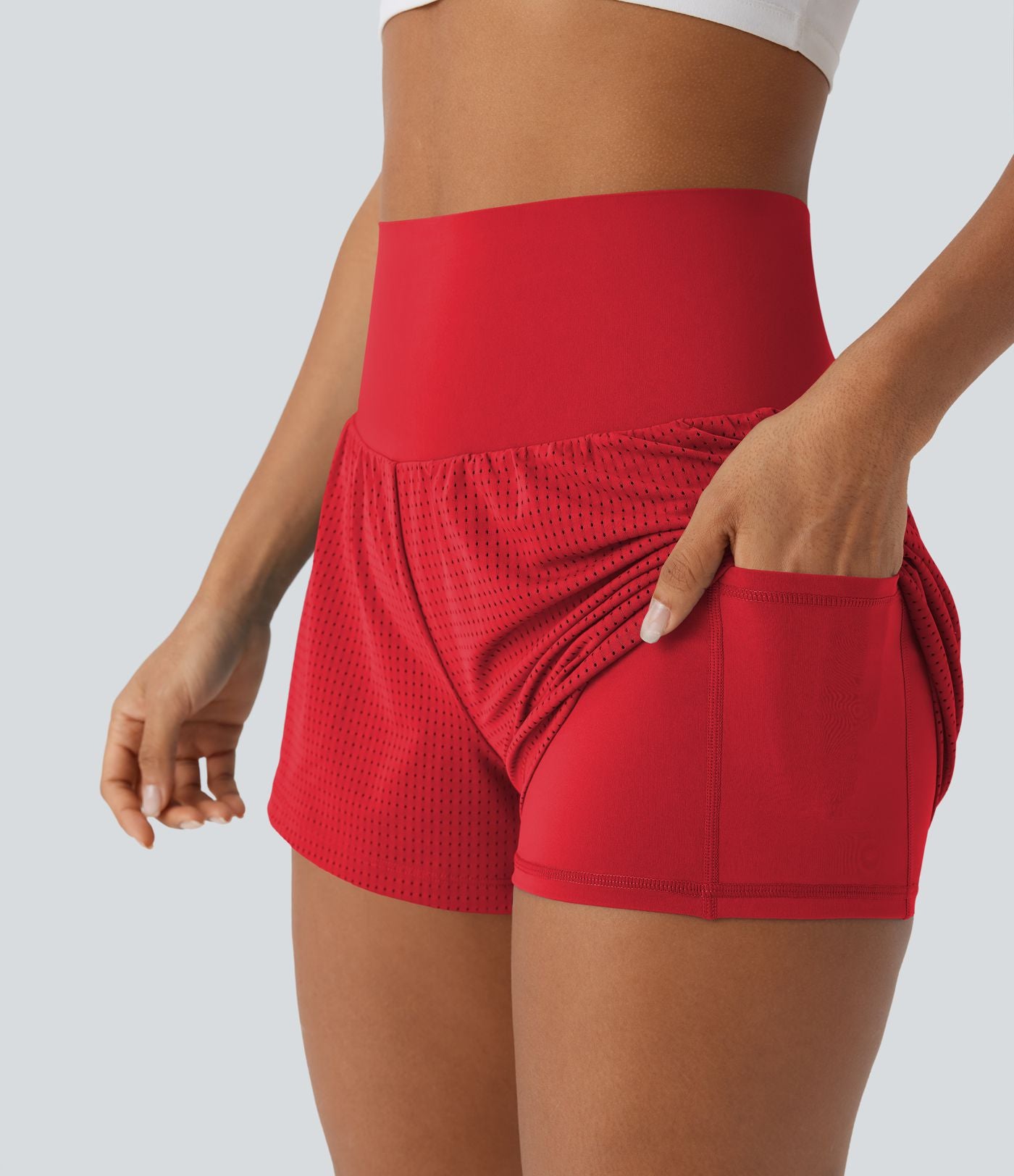 Legging d'entraînement gainant taille haute avec poches Halara UltraSculpt™