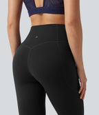 Legging de yoga bootcut Halara UltraSculpt™ taille haute gainant avec poches